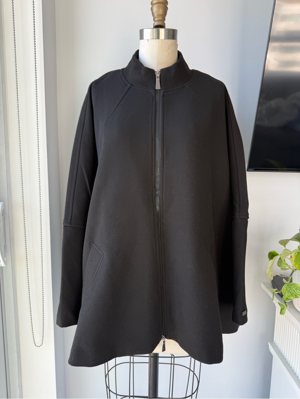 DKNY sport Black Full-Zip Jacket
